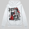 Jordan 4 “Fear” DopeSkill Hoodie Sweatshirt Drip'n Never Tripp'n Graphic Streetwear - White