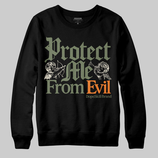Jordan 4 Retro OG SP Undefeated (2025) DopeSkill Sweatshirt Protect Me From Evil Graphic Streetwear - black