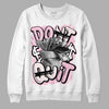 Dunk Low LX Pink Foam DopeSkill Sweatshirt Don't Quit Graphic Streetwear - White