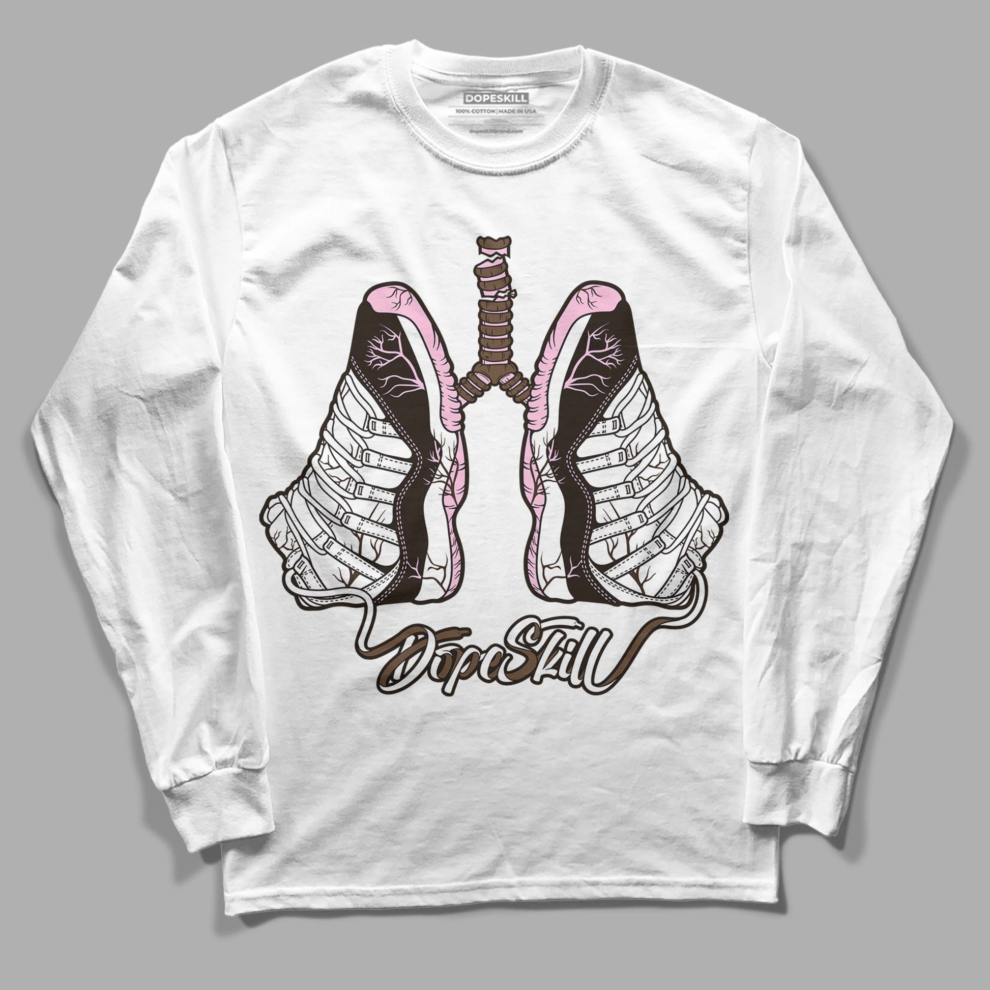 Jordan 11 Retro Neapolitan DopeSkill Long Sleeve T-Shirt Breathe Graphic Streetwear