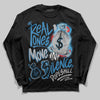 Jordan 3 Retro OG Rare Air DopeSkill Long Sleeve T-Shirt Real Ones Move In Silence Graphic Streetwear - Black
