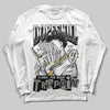 Jordan 3 Retro Pure Money DopeSkill Long Sleeve T-Shirt Sorry I've Been Trappin Graphic Streetwear - White