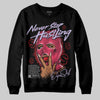 Jordan 5 Low “Peanut Butter Jelly” DopeSkill Sweatshirt Never Stop Hustling Graphic Streetwear - Black