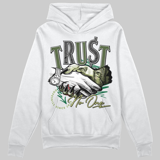 Foamposite Pro 'Pine Green' DopeSkill Hoodie Sweatshirt Trust No One Graphic Streetwear - White