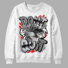 Grey Sneakers DopeSkill Sweatshirt Don't Quit Graphic Streetwear - White 