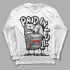 Jordan 1 High OG “Black/White” DopeSkill Long Sleeve T-Shirt Paid In Full Graphic Streetwear - White 