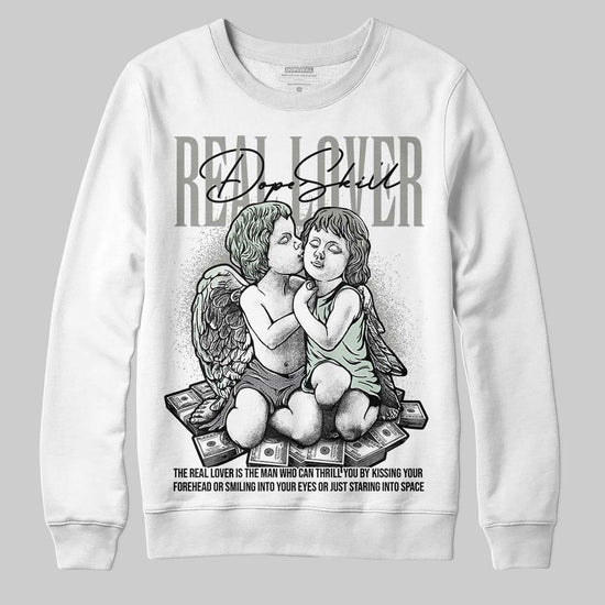 Jordan 1 Retro Low OG Year of the Snake (2025) DopeSkill Sweatshirt Real Lover Graphic Streetwear - White