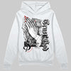 Jordan Spizike Low Bred DopeSkill Hoodie Sweatshirt Trust God Graphic Streetwear - White