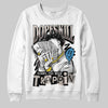 Adidas Samba OG White Black Clear Granite DopeSkill Sweatshirt Sorry I've Been Trappin Graphic Streetwear - White