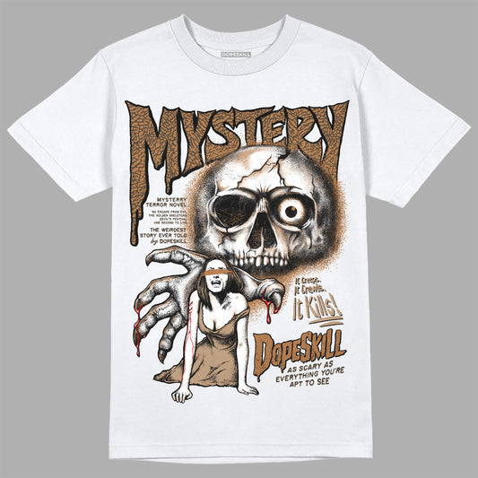 Jordan 3 Retro Palomino DopeSkill T-Shirt Mystery Ghostly Grasp Graphic Streetwear - White