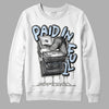 Jordan 6 Retro Cool Grey DopeSkill Sweatshirt Paid In Full Graphic Streetwear - White 