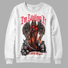 DJ Khaled x Jordan 5 Retro ‘Crimson Bliss’ DopeSkill Sweatshirt New I'm Loving It Graphic Streetwear - White