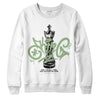 Jordan 4 Retro “Seafoam” DopeSkill Sweatshirt King Chess Graphic Streetwear - White