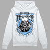 Jordan 9 Powder Blue DopeSkill Hoodie Sweatshirt Trapped Halloween  Graphic Streetwear - White 