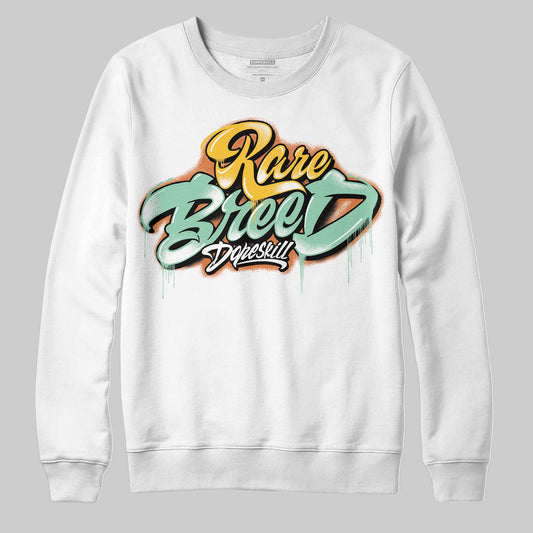 SB Dunk Low Rodeo Tourmaline DopeSkill Sweatshirt Rare Breed Type Graphic Streetwear - White