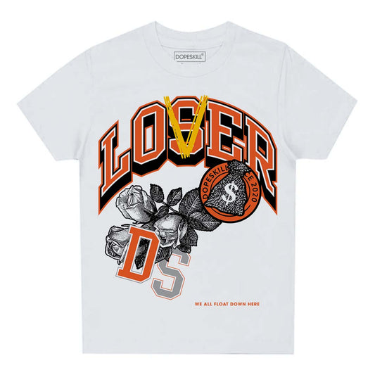 Jordan 3 Georgia Peach DopeSkill Toddler Kids T-shirt Loser Lover Graphic Streetwear - White