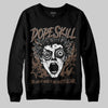 A Ma Maniére x Air Jordan 4 “Dark Mocha” DopeSkill Sweatshirt Root of Evil Graphic Streetwear - Black