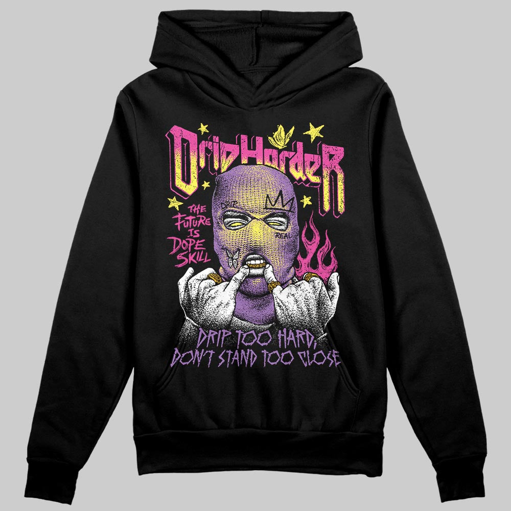 PURPLE Sneakers DopeSkill Hoodie Sweatshirt Drip Harder Graphic Streetwear - black