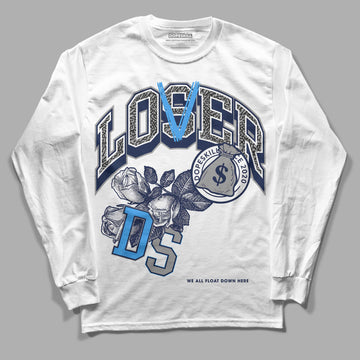 Jordan 3 "Midnight Navy" DopeSkill Long Sleeve T-Shirt Loser Lover Graphic Streetwear - White