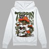 Olive Sneakers DopeSkill Hoodie Sweatshirt Trippin Graphic Streetwear - White