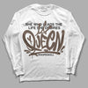 Jordan 1 Retro High OG Palomino DopeSkill Long Sleeve T-Shirt Queen Graphic Streetwear - White