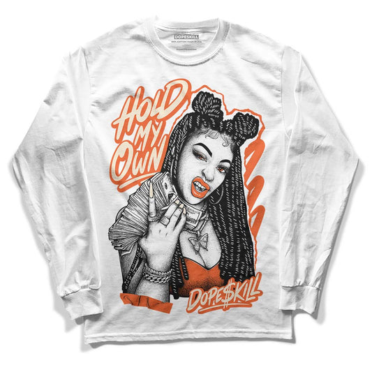 Jordan 3 Georgia Peach DopeSkill Long Sleeve T-Shirt New H.M.O Graphic Streetwear - White