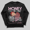 Awake NY x Air Jordan 5 Arctic Pink DopeSkill Long Sleeve T-Shirt MOMM Graphic Streetwear - black