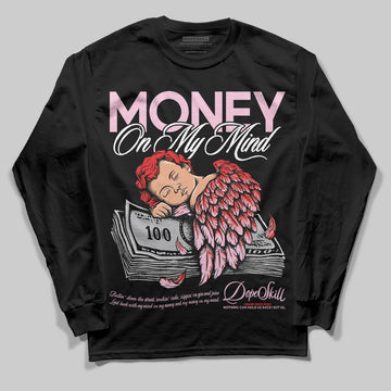 Awake NY x Air Jordan 5 Arctic Pink DopeSkill Long Sleeve T-Shirt MOMM Graphic Streetwear - black