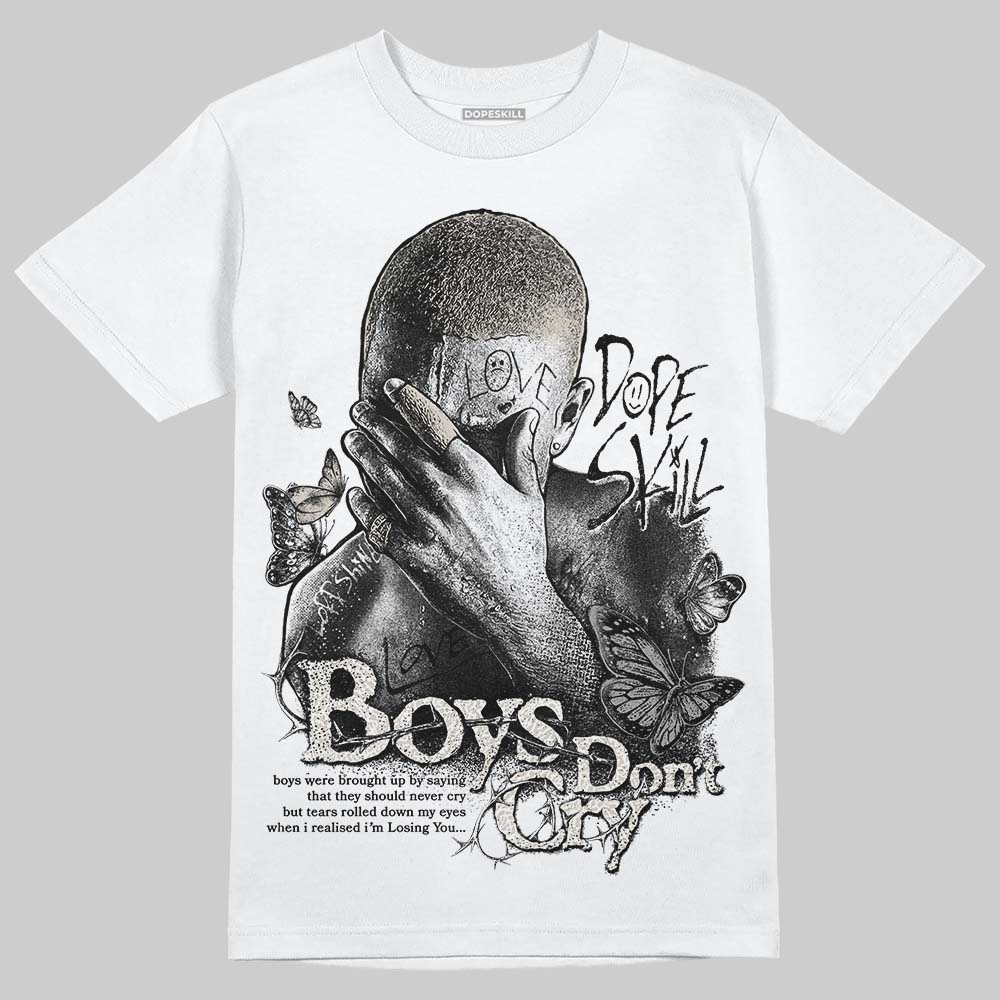 Jordan 3 Retro Pure Money DopeSkill T-Shirt Boys Don't Cry Graphic Streetwear  - White 