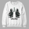 Jordan 3 "Green Glow" DopeSkill Sweatshirt Breathe Graphic Streetwear - White 