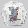 Jordan 5 “Year of the Snake” DopeSkill Long Sleeve T-Shirt Money Talks Graphic Streetwear - White