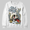 Jordan 13 “Blue Grey” DopeSkill Sweatshirt God Got Me Graphic Streetwear - White