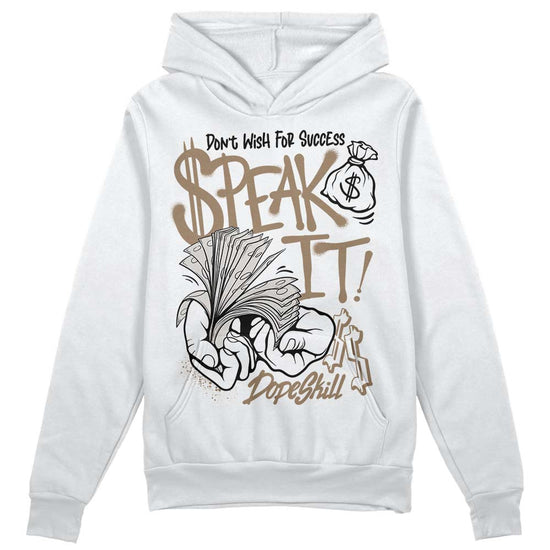 Jordan 5 SE “Sail” DopeSkill Hoodie Sweatshirt Speak It Graphic Streetwear - WHite