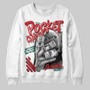 Jordan 3 Mexico 'El Vuelo' DopeSkill Sweatshirt Pocket Change Graphic Streetwear - White 