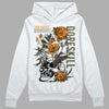 Jordan 5 "Olive" DopeSkill Hoodie Sweatshirt Side Hustle Graphic Streetwear - White 