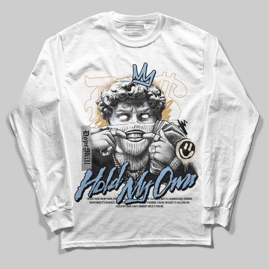 Nike Air Diamond Turf Must Be the Money DopeSkill Long Sleeve T-Shirt In My Way Graphic Streetwear - White