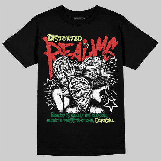 Air Max 95 'Paisley Bandana' DopeSkill T-Shirt Distorted Realms Graphic Streetwear - Black