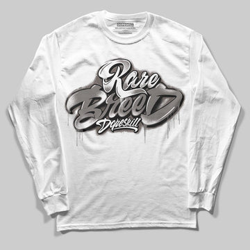 Jordan 4 Retro Cave Stone DopeSkill Long Sleeve T-Shirt Rare Breed Type Graphic Streetwear - White