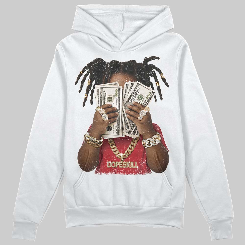 Jordan 1 Low OG "Chicago" DopeSkill Hoodie Sweatshirt Rich Youth Graphic Streetwear - White