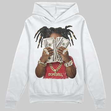 Jordan 1 Low OG "Chicago" DopeSkill Hoodie Sweatshirt Rich Youth Graphic Streetwear - White