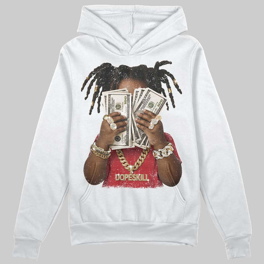 Jordan 1 Low OG "Chicago" DopeSkill Hoodie Sweatshirt Rich Youth Graphic Streetwear - White