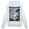 Jordan 6 “Reverse Oreo” DopeSkill Hoodie Sweatshirt Resist Graphic Streetwear - White