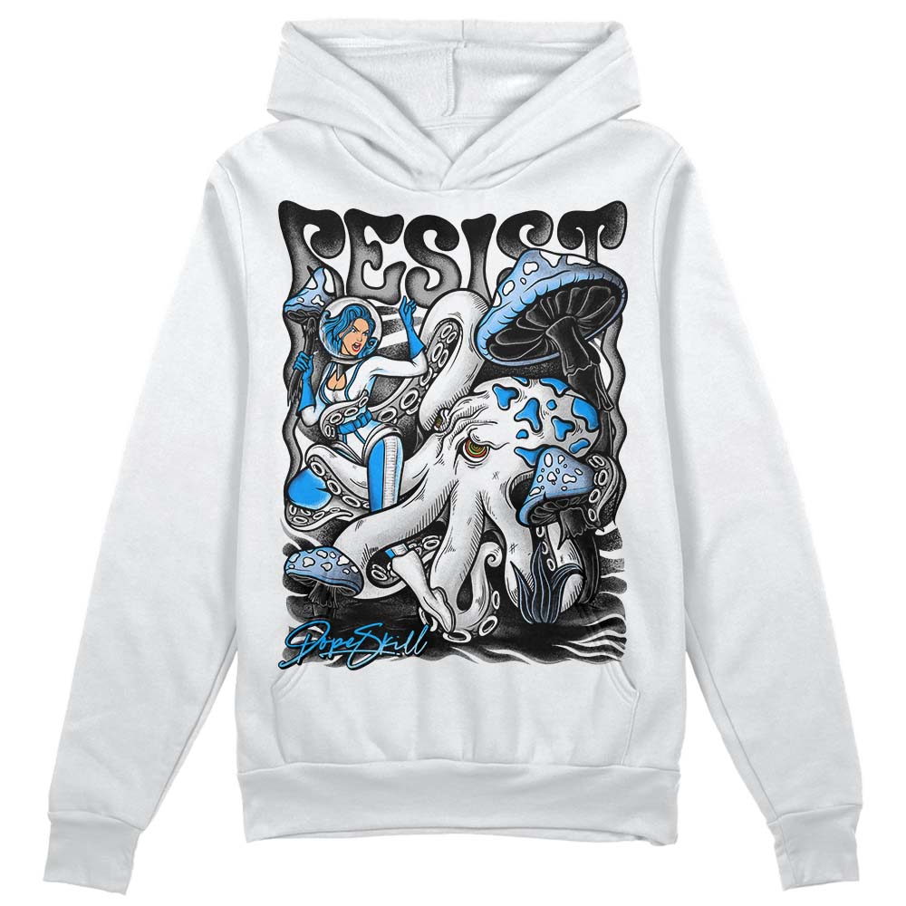 Jordan 6 “Reverse Oreo” DopeSkill Hoodie Sweatshirt Resist Graphic Streetwear - White