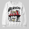 Jordan 4 “Flight Club” DopeSkill Sweatshirt No Rules Graphic Streetwear - White