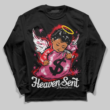 Diesel Pink S - Serendipity Pro-X1 Trainers DopeSkill Long Sleeve T-Shirt Heaven Sent Graphic Streetwear - Black