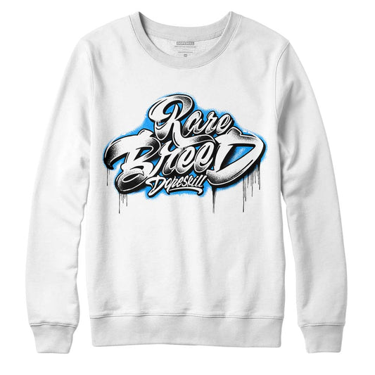 Jordan 6 “Reverse Oreo” DopeSkill Sweatshirt Rare Breed Type Graphic Streetwear - White