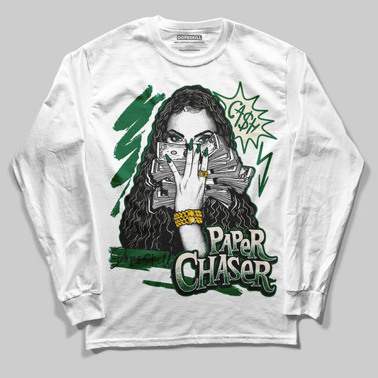 Jordan 13 GS “Pine Green” DopeSkill Long Sleeve T-Shirt NPC Graphic Streetwear - White