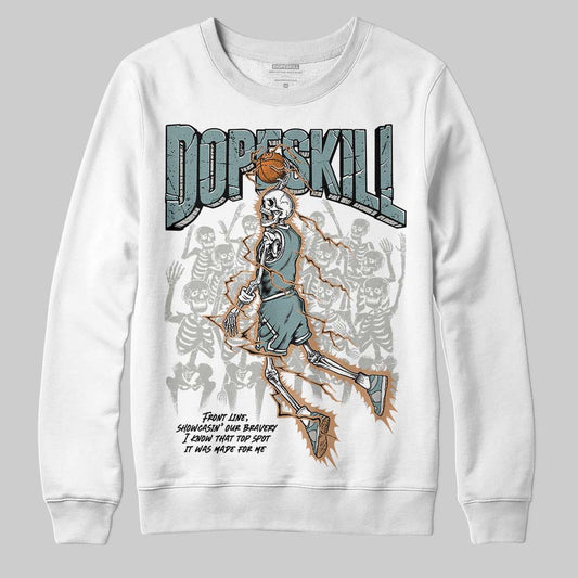 Nike Air Max 1 Low Poly “Adventure” DopeSkill Sweatshirt Thunder Dunk Graphic Streetwear - White