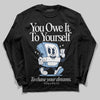 Asics Gel-Cumulus 16 Wash/Independence Blue DopeSkill Long Sleeve T-Shirt Owe It To Yourself Graphic Streetwear - Black