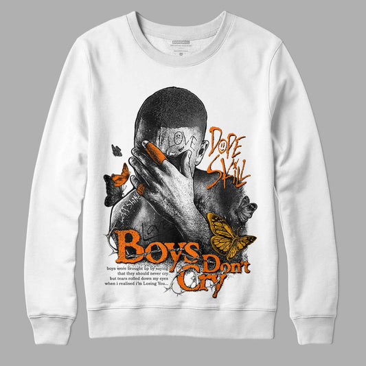 Jordan 3 Retro 'Fear Pack' DopeSkill  Sweatshirt Boys Don't Cry Graphic Streetwear - White